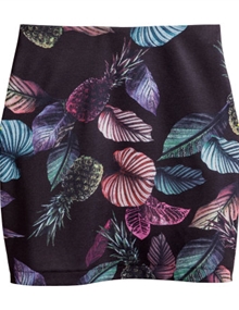 Saia estampa tropical